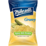 Mikesell's Groovy Spicy Dill Pickle Flavored Potato Chips 60g