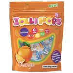 Zolli Candy - Zolli Pops, Sugar Free Orange Citrus (3.1oz)