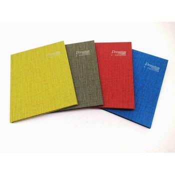 Campap Premium F5 3 Column Numbering Hard Cover Book 208 Pages CA3127