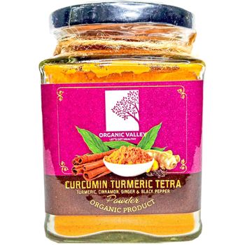 Organic Valley Curcumin Kunyit Tetra 120g