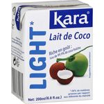 Kara Lait De Coco Light 200ml