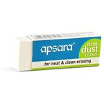Apsara White Non Dust Eraser