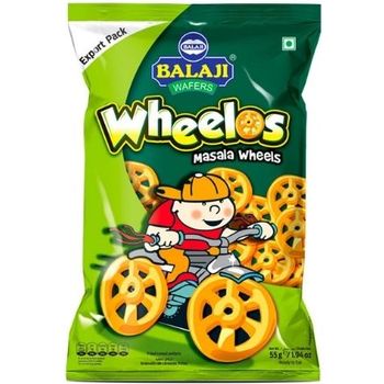 Balaji Wheelos Masala Wafers 55g