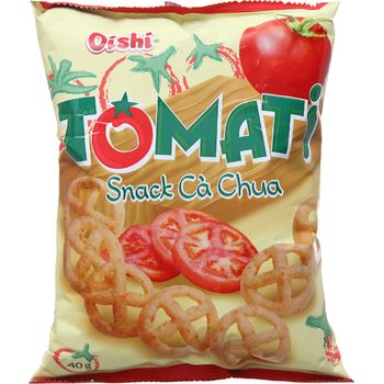 Oishi Snack Bag Tomato Flavour 40g