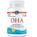 Nordic Naturals DHA Omega-3 Brain and Nervous System Support Supplement Strawberry Flavored 90 Soft Gels