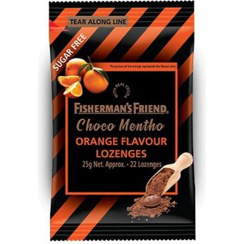Fisherman's Friend Sugar Free Choco Mentho Orange 25g