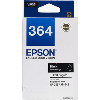 Epson Ink Cartridge T364 C13T364190 Black For XP-245 / 442