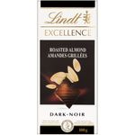 Lindt Excellence Roasted Almond Dark Chocolate 100g