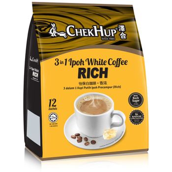 Chek HuP 3 in 1 Ipoh White Coffee King 12pcs 40g