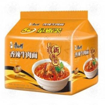 Master Kong Instant Noodle Hot Beef Flavour 103g
