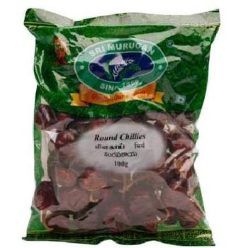 Sri Murugan Dry Red Chilli Round 100g