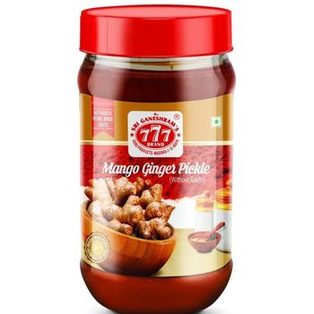 777 Mango Ginger Pickle 300g