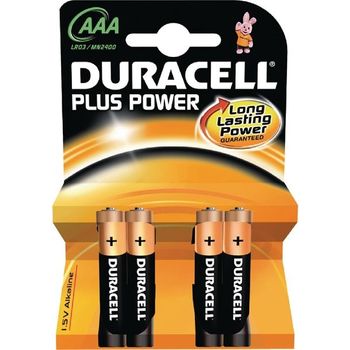 Duracell Everyday Battery AAA Pack of 4