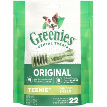 Greenies Canine Oral Care Treats Treatpak Teenie 6oz 170g