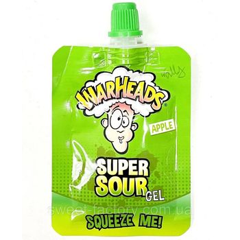Warheads Super Sour Gel Apple Candy 20g