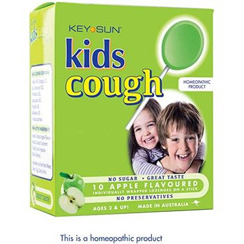 Key Sun Kids Cough Apple Lozenges