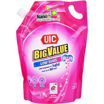 UIC Big Value Liquid Detergent Refill Low Suds