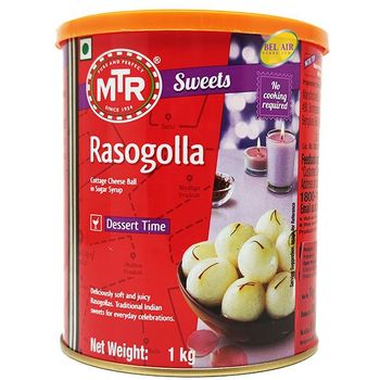 MTR Rasogolla 1kg Tin