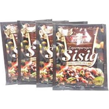Mama Sitas Capampangan Sisig Mix Citruspepper Spice Mix 1.4oz40g 4 Pack