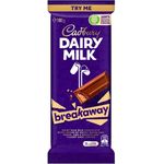 Cadbury Dairy Milk Breakaway 180g