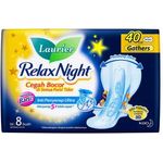 Laurier Relax Night 40cm Gather Wings 8s