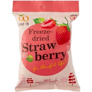 Wel.B Freeze Dried Snacks Strawberry 16g