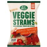 Eat Real Veggie Straws Smoked Paprika & Chilli 110g