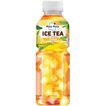 Mogu Mogu Ice Tea With Nata De Coco Lemon Flavor 450ml
