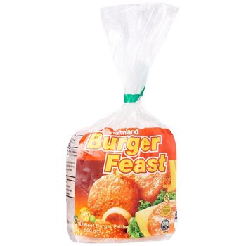 Farmland Burger Feast Beef Patties 650g