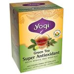 Yogi Tea Green Tea Super Antioxidant Herbal Supplement Tea Bags 16 Ct 2 Pk