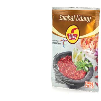 Finna Uleg Sambal Sachet Udang 15g (Pack of 10s)