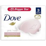 Dove Pink Rose Bar 3x 125g
