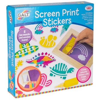 Galt Screen Print Stickers