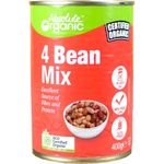 Absolute Organic 4 Bean Mix