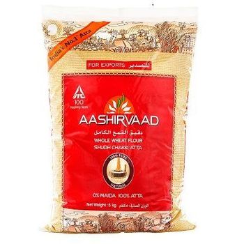 Aashirvaad Whole Wheat Atta Flour 5.5kg