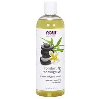 Now Solutions Comforting Massage Oil Vitamin Infused Blend Soothing And Nourishing 16ounce