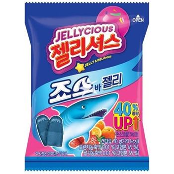 Lotte Gummy Jaws Bar Jelly 70g