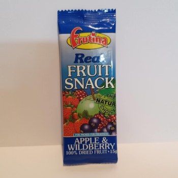 Frutina Apple and Wildberry Fruit Snack 15g
