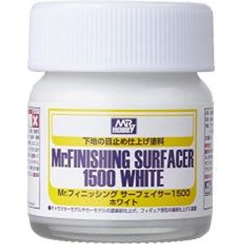 Mr Hobby Color Finishing Surfacer 1500 White 40ml