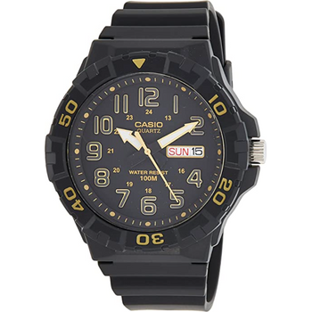 Casio Mrw-210h-1a2v For Men-analog Casual Watch