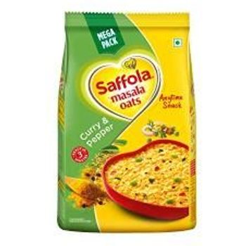 Saffola Maslal Oats Curry Pepper 400g Export Pack