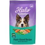 Halo Holistic Plant -Based Recipe with Sea Kelp,Dry Dog Food Bag, Adult Formula 4.5kg