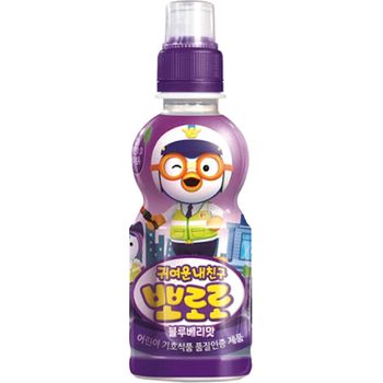 Paldo Pororo Blueberry Flavor Fruit Juice Drink 235ml