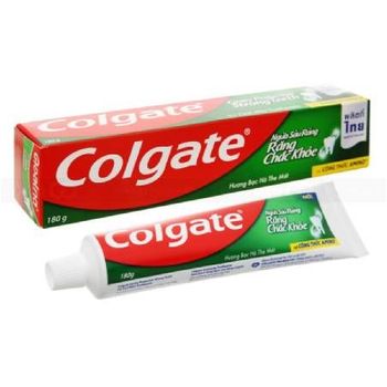 Colgate Cavity Protection Strong Teeth Icy Cool Mint Toothpaste 180g