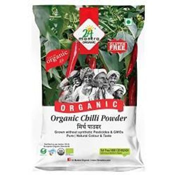 24 Mantra Organic Chilli Powder 100g