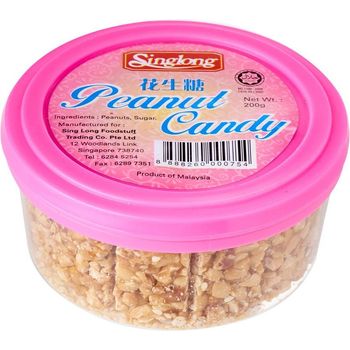 Sing Long Peanut Candy 200g