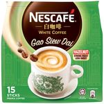 Nescafe Instant Spore White Coffee Gao Siew Dai Hazelnut 15 x 33g