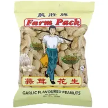 Farm Pack Peanuts Garlic Peanuts 120g