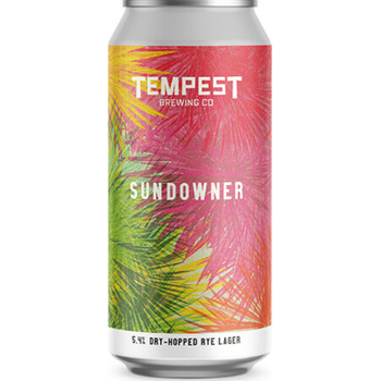 Tempest Sundowner Dry Hopped Rye Lager 0.44l