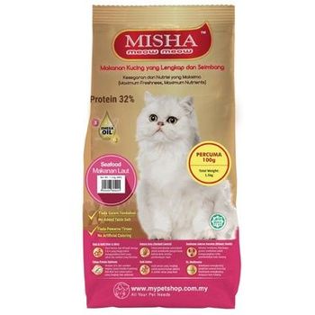 Misha Cat Food Seafood 1.5kg